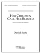 Her Children Call Her Blessed Unison/Two-Part choral sheet music cover